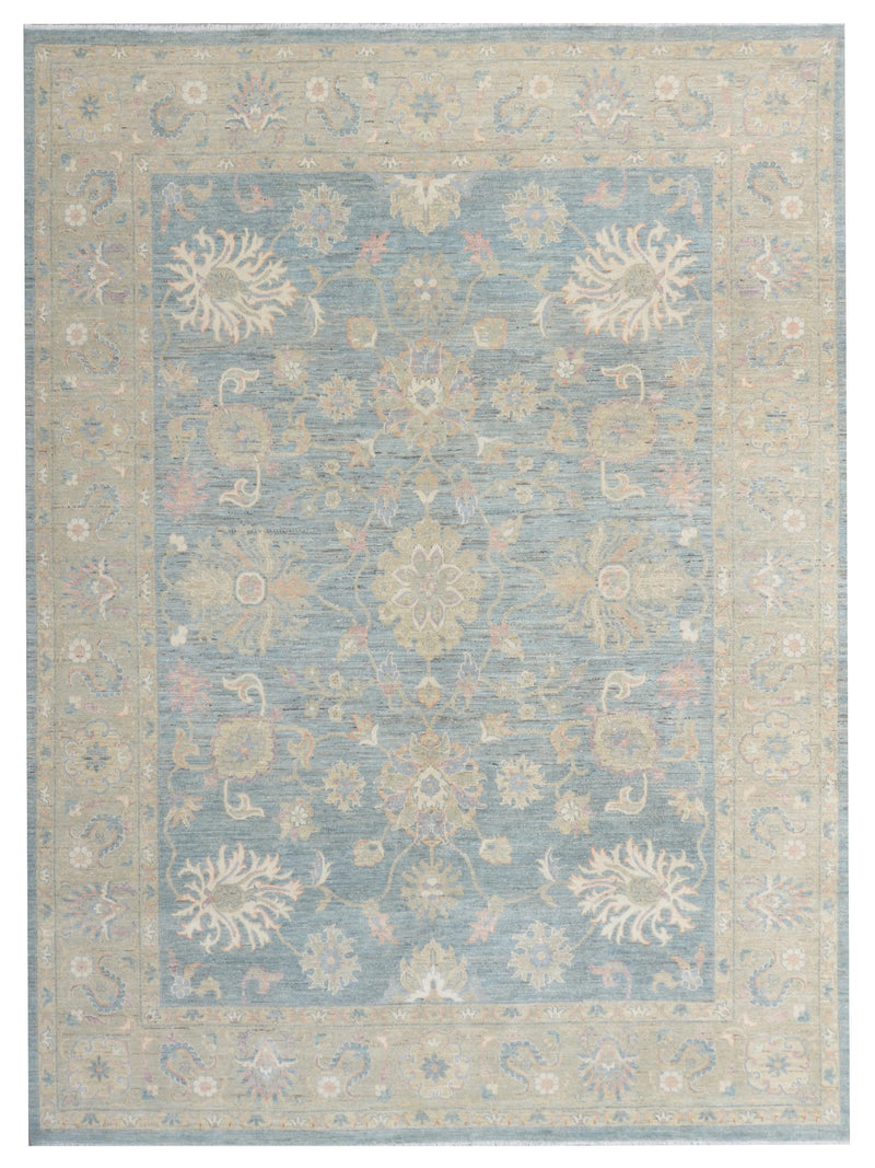 Pacific Ziegler Silk Route  Grey Beige Traditional