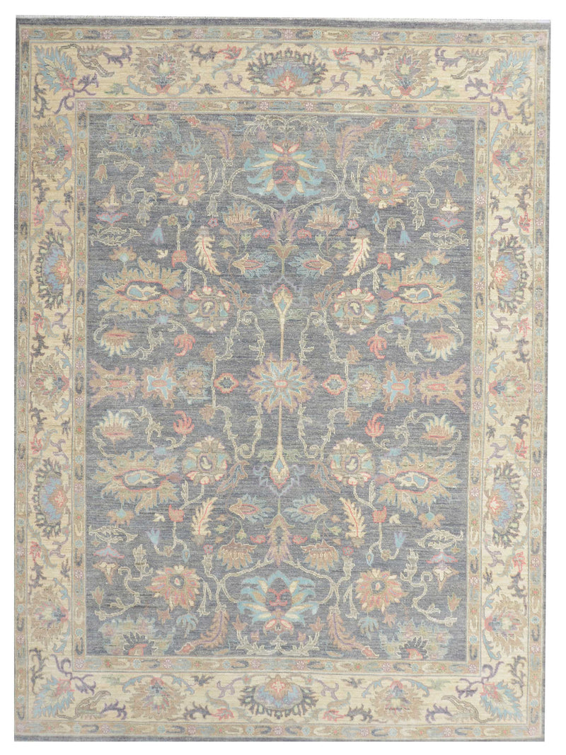 Pacific Ziegler Silk Route  D.Grey Ivory Traditional