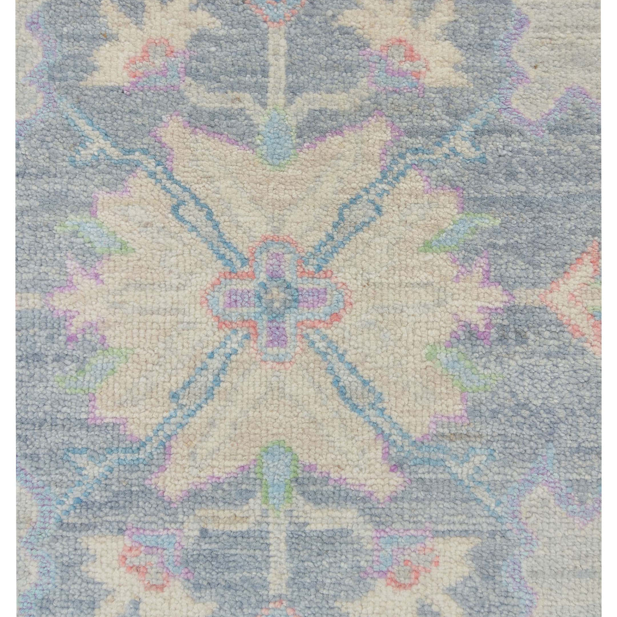 Pacific Ziegler 43292 Grey Ivory Traditional Hand Knotted Rug