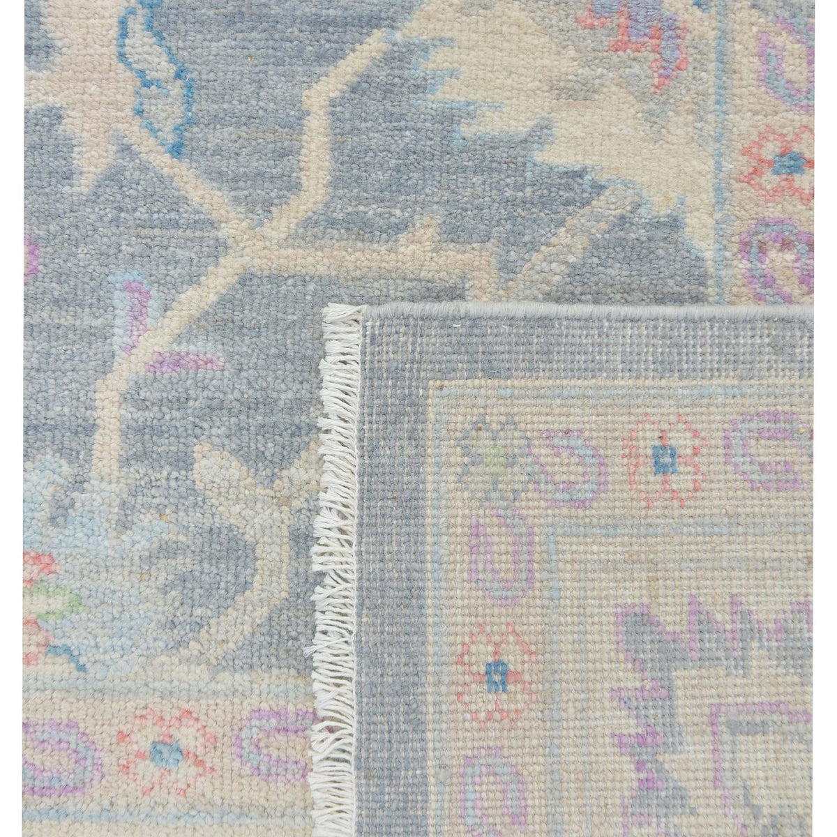 Pacific Ziegler 43292 Grey Ivory Traditional Hand Knotted Rug