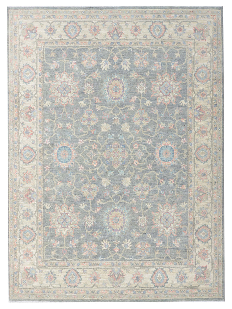 Pacific Ziegler Silk Route  Grey Ivory Traditional