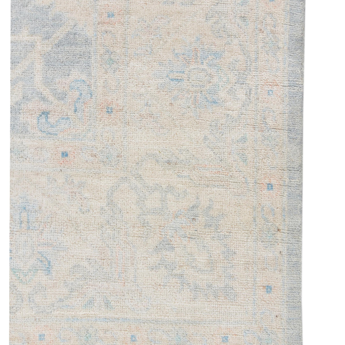Pacific Ziegler 43295 Grey Ivory Traditional Hand Knotted Rug