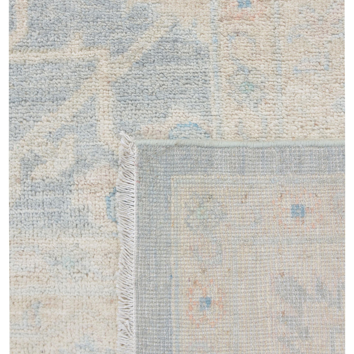 Pacific Ziegler 43295 Grey Ivory Traditional Hand Knotted Rug