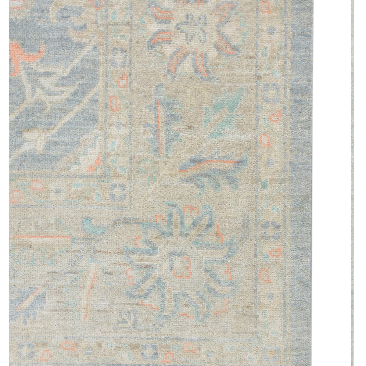 Pacific Ziegler Silk Route 43297 Grey Grey Traditional Hand Knotted Rug