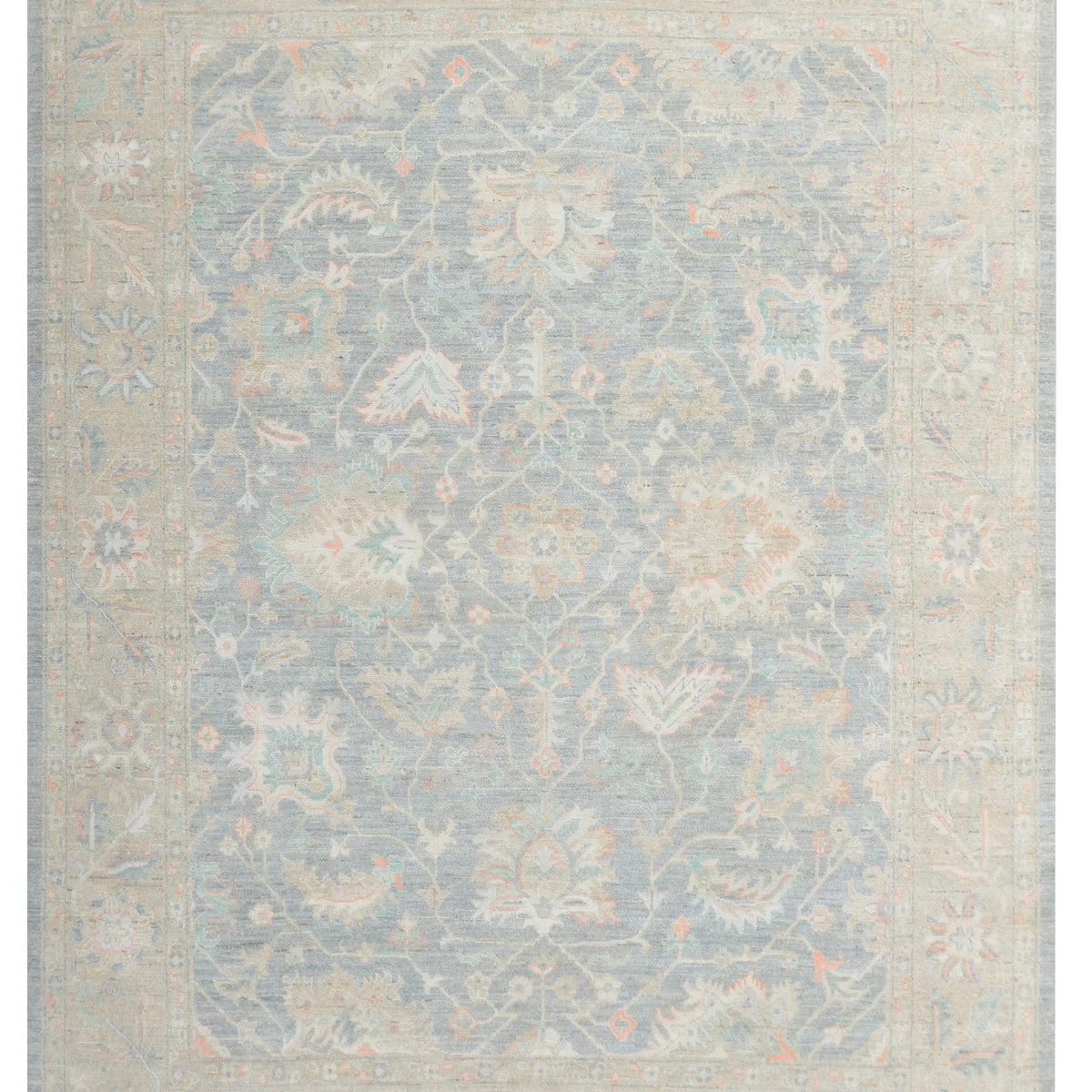 Pacific Ziegler Silk Route  Grey Grey Traditional