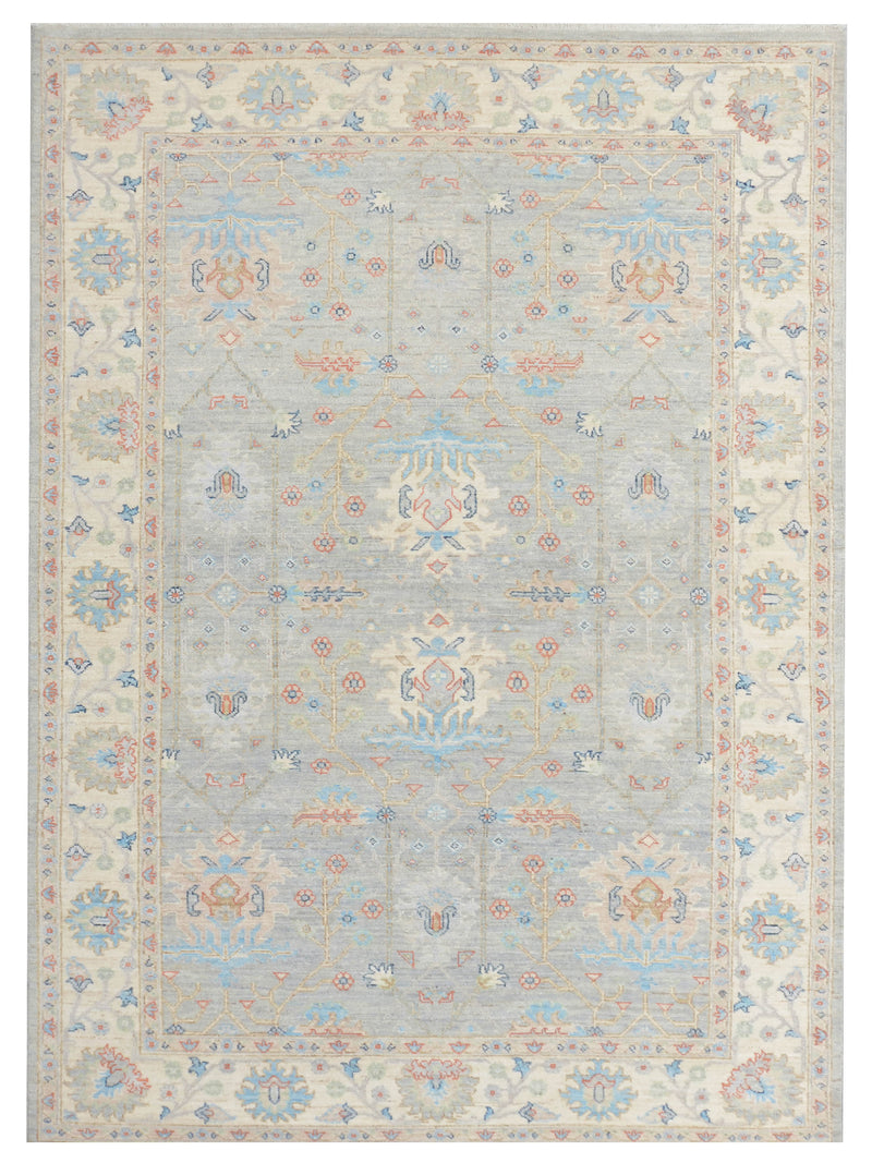 Pacific Ziegler Silk Route  Grey Ivory Traditional