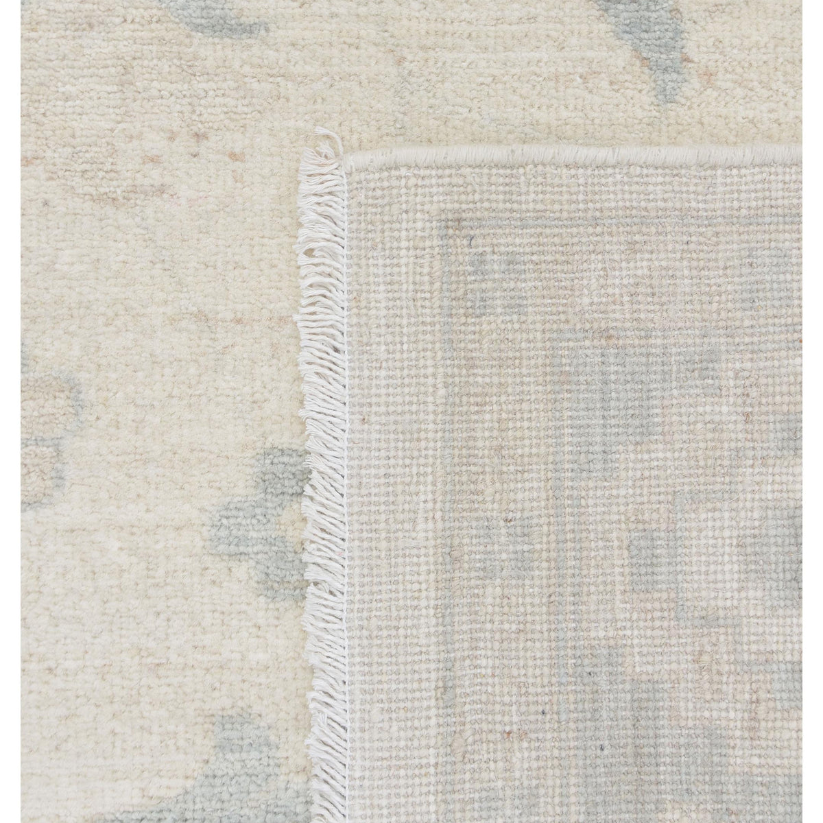 Pacific Agra 43299 Cream Cream Transitional Hand Knotted Rug