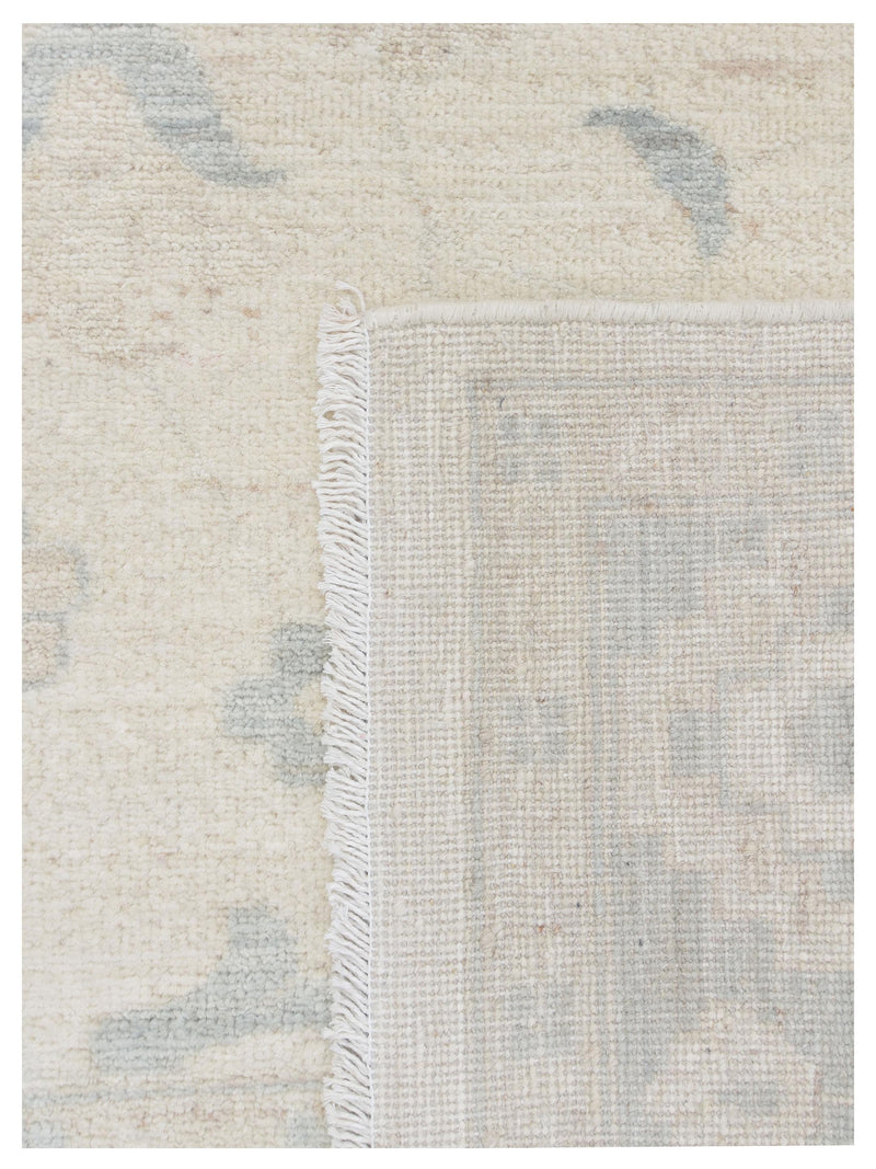 Pacific Agra 43299 Cream Cream Transitional Hand Knotted Rug