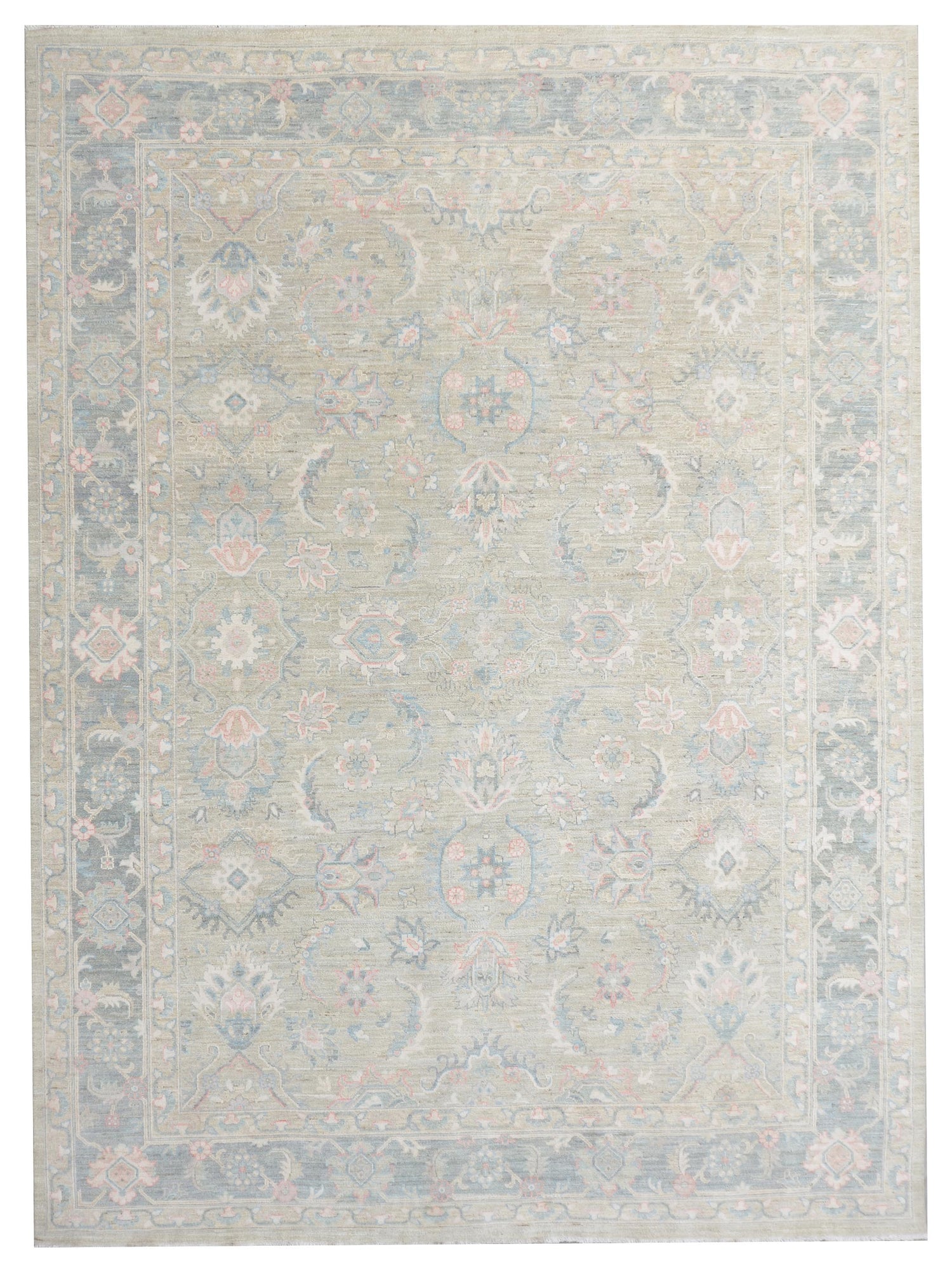 Pacific Ziegler Silk Route  Grey Dk.Grey Traditional