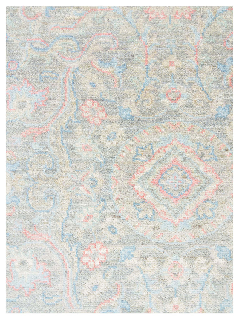 Pacific Ziegler Silk Route 43310 Grey Ivory Traditional Hand Knotted Rug