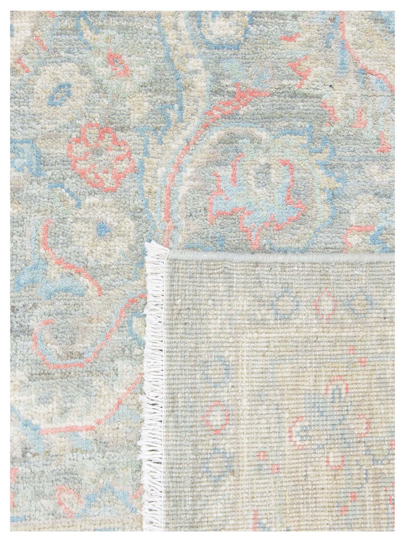 Pacific Ziegler Silk Route 43311 Grey Ivory Traditional Hand Knotted Rug