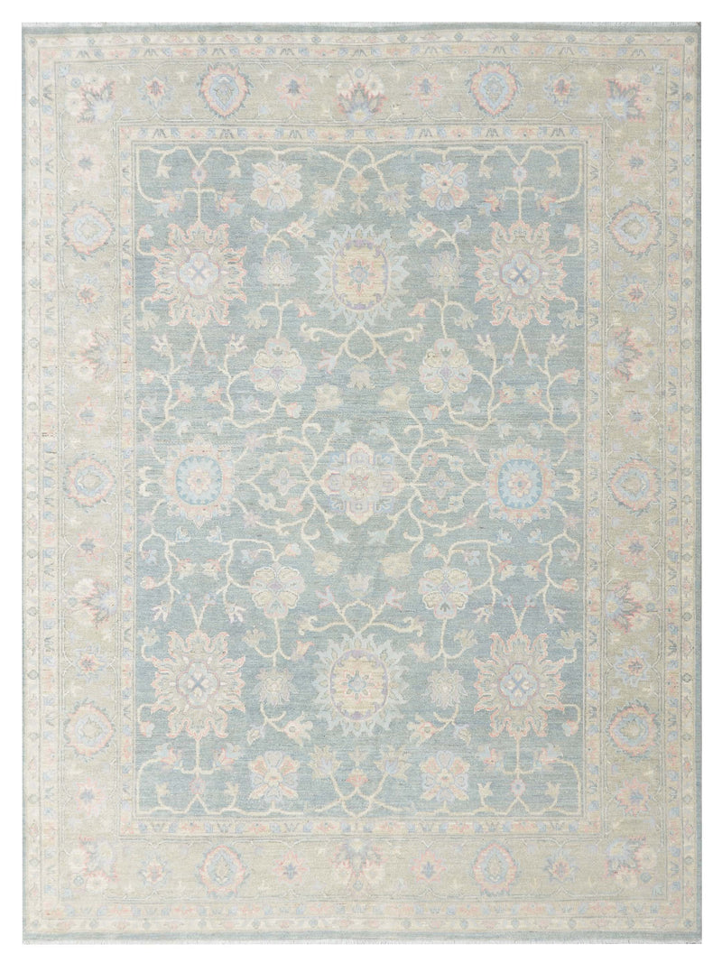 Pacific Ziegler Silk Route  Grey Ivory Traditional