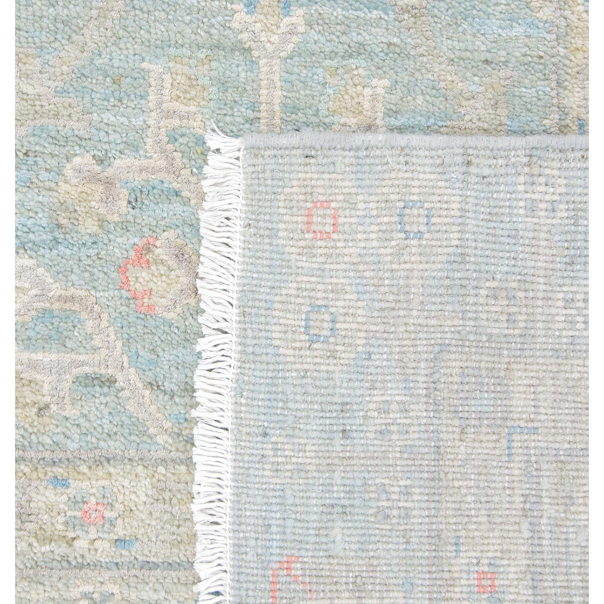 Pacific Ziegler Silk Route 43315 Grey Grey Traditional Hand Knotted Rug