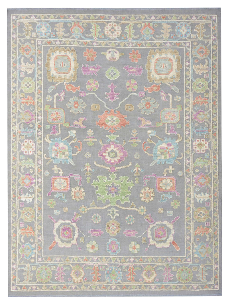 Pacific Dara   Grey Multi Traditional