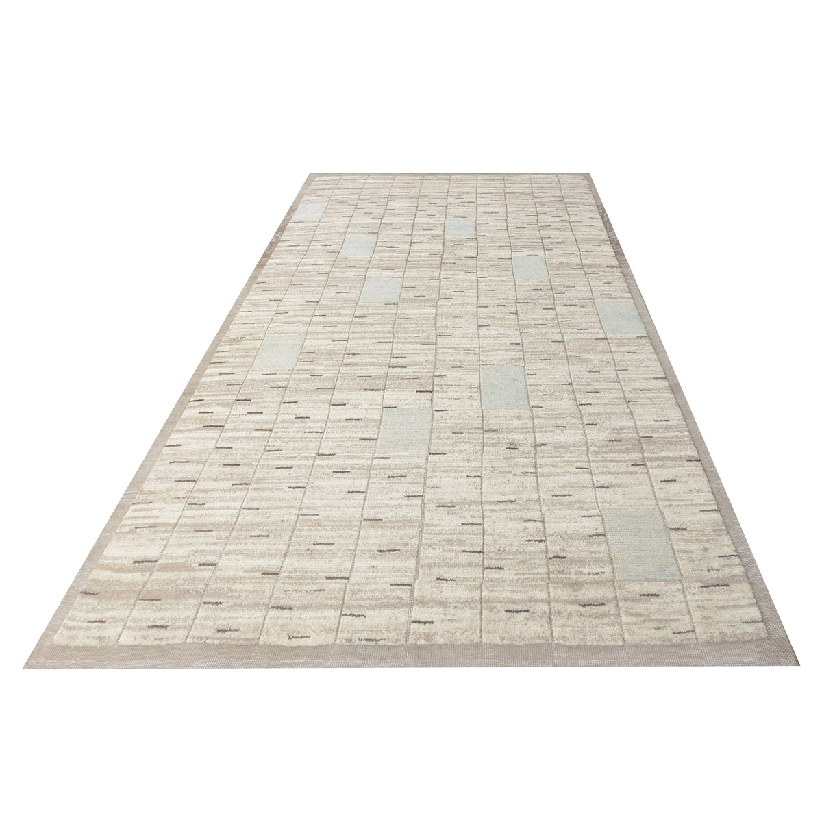 Pacific Moroccan 43317 Natural Natural Transitional Hand Knotted Rug