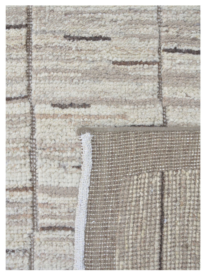 Pacific Moroccan 43317 Natural Natural Transitional Hand Knotted Rug