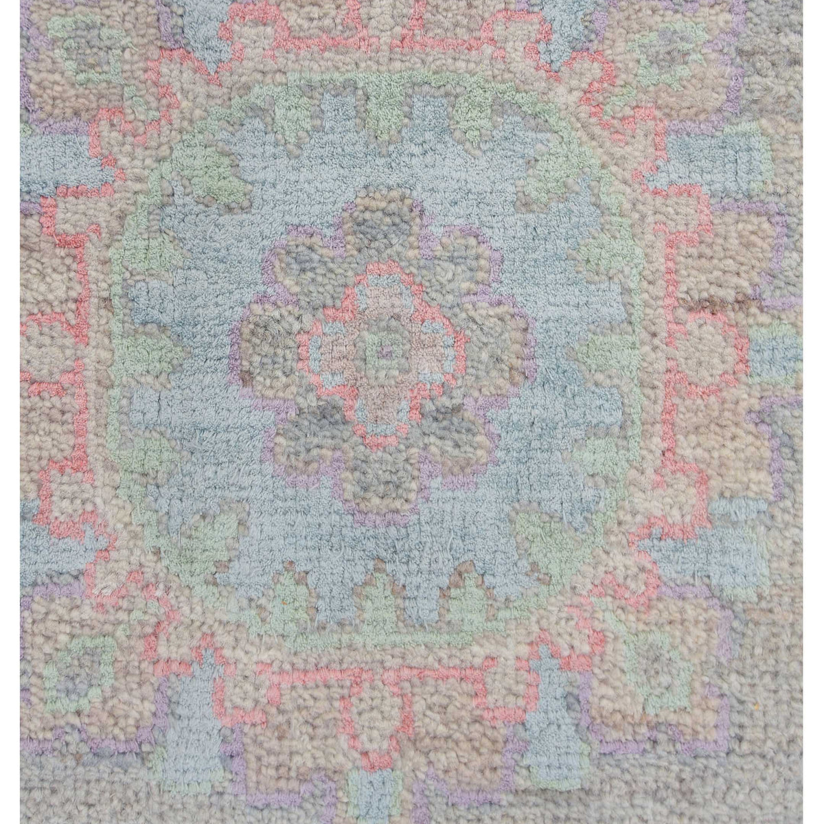 Pacific Ziegler Silk Route 43321 Lt.Grey Ivory Transitional Hand Knotted Rug