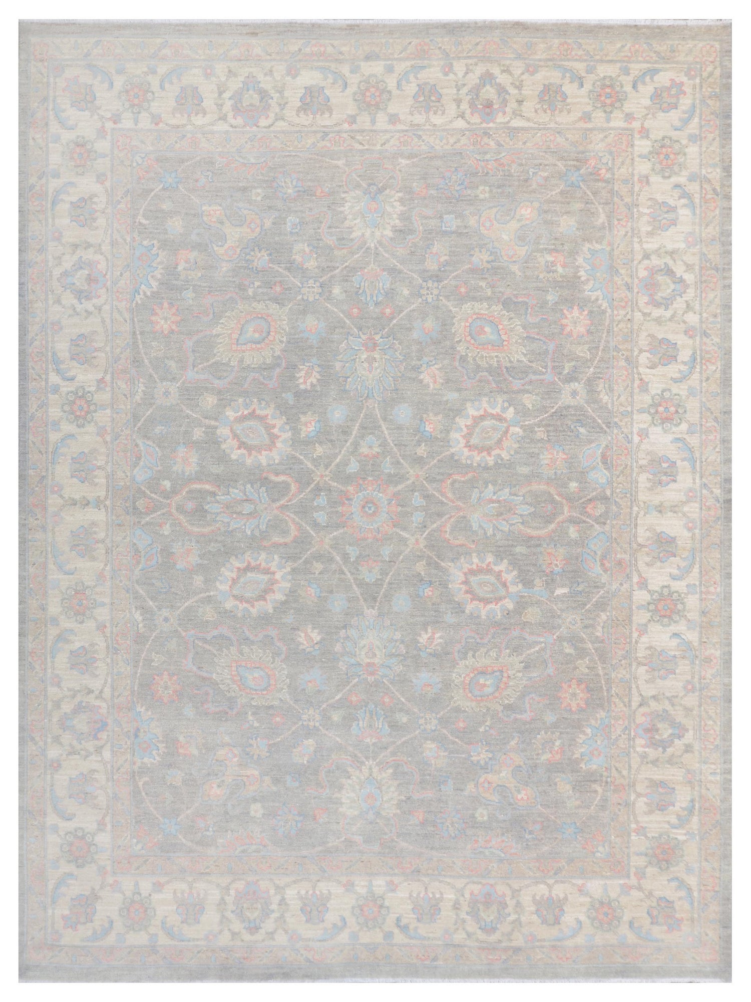 Pacific Ziegler Silk Route  Grey Ivory Transitional