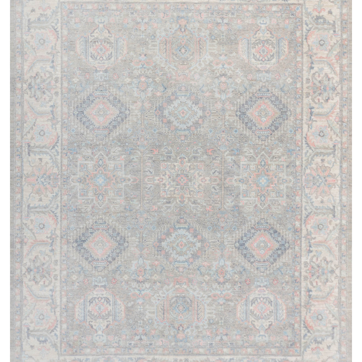 Pacific Ziegler Silk Route  Grey Ivory Transitional