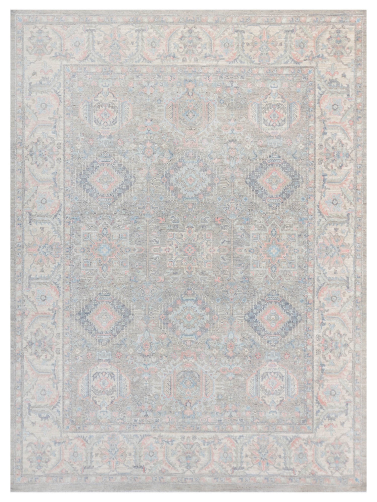 Pacific Ziegler Silk Route  Grey Ivory Transitional