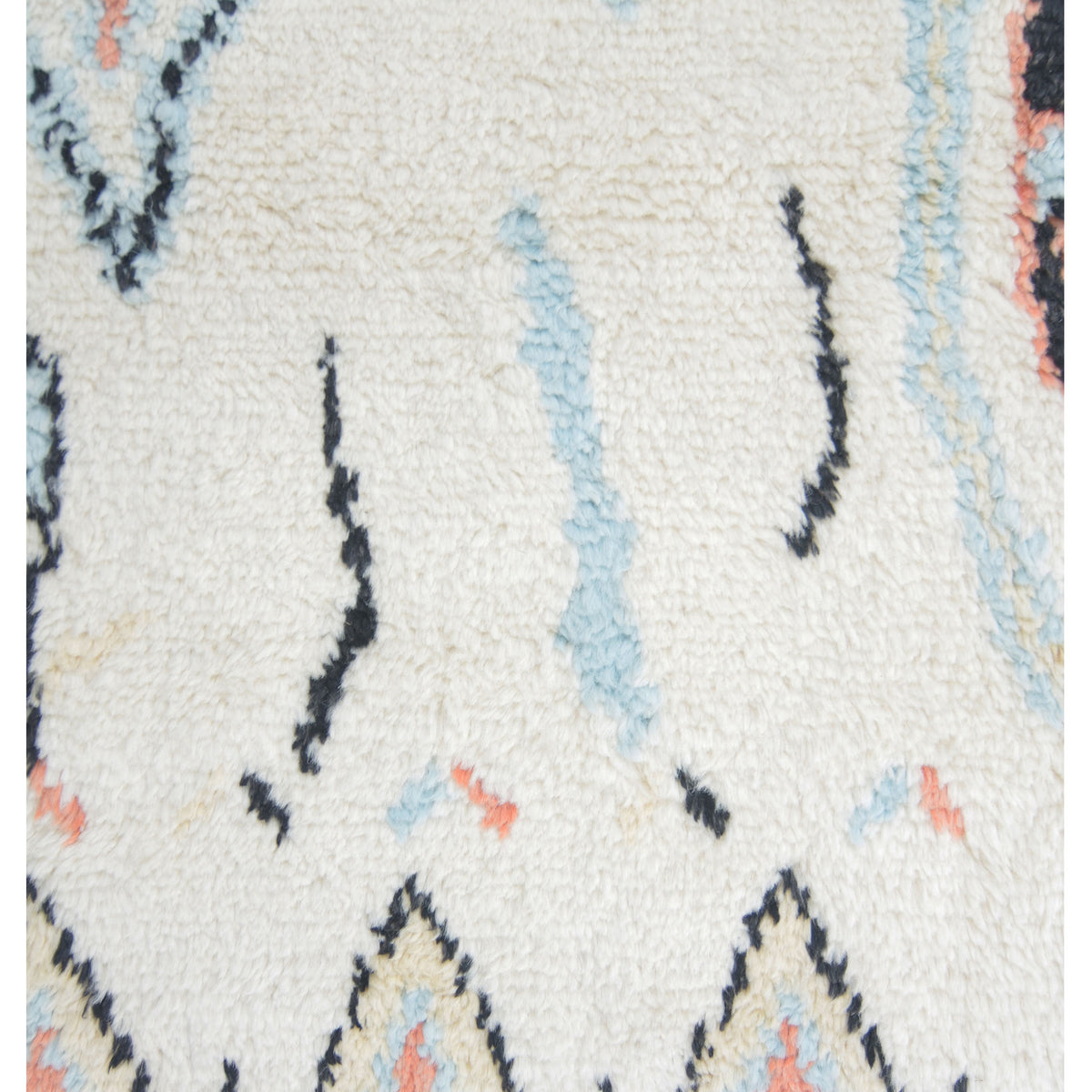 Pacific Moroccan MC-43400 Ivory Multi Transitional Hand Knotted Rug
