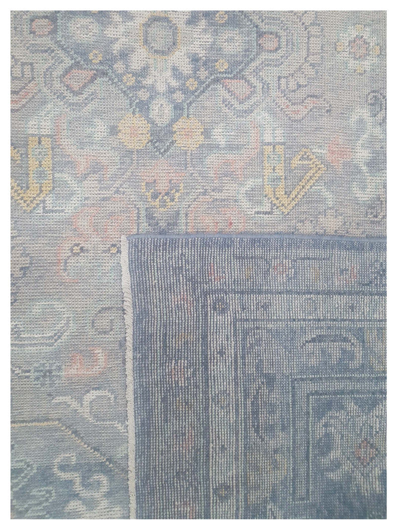 Pacific Ushak 43339 Grey Grey Transitional Hand Knotted Rug