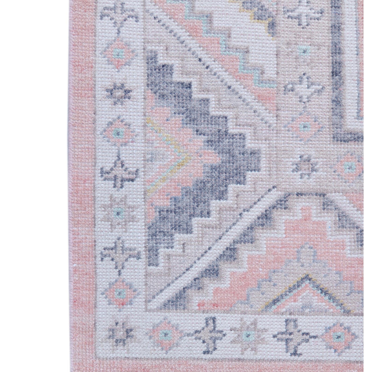 Pacific Ushak 43340 Samen Ivory Transitional Hand Knotted Rug