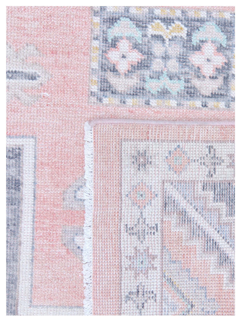 Pacific Ushak 43340 Samen Ivory Transitional Hand Knotted Rug