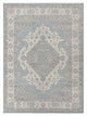 Pacific Ushak 43341 Blue Ivory Transitional Hand Knotted Rug