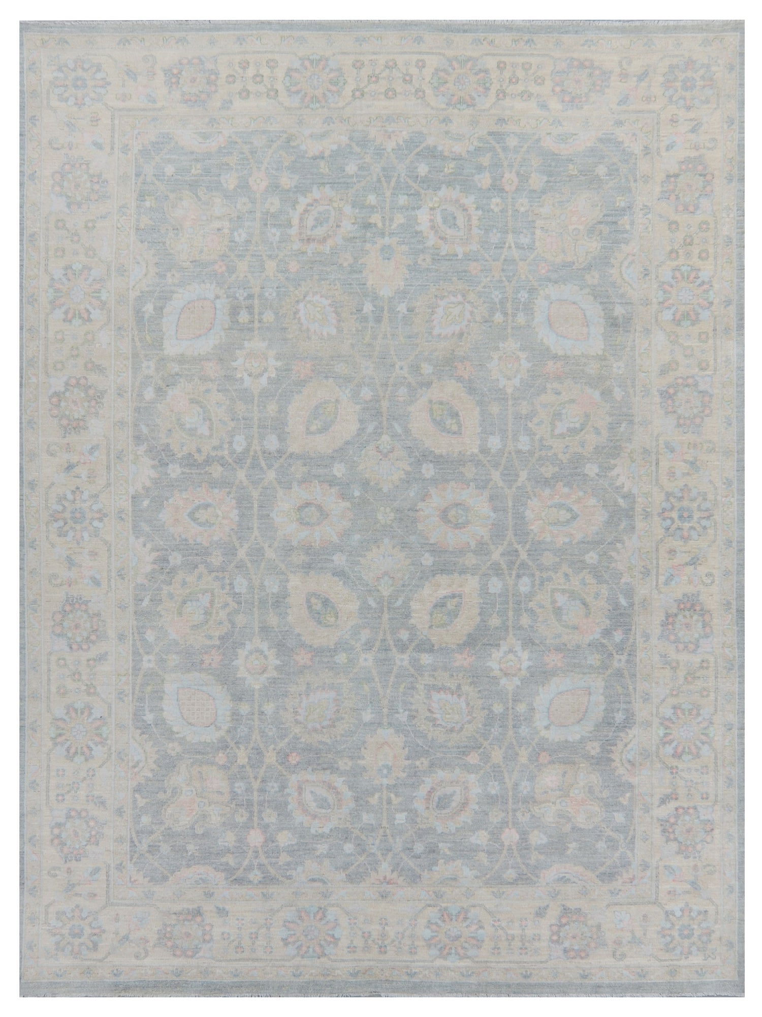 Pacific Ziegler Silk Route  Grey Ivory Transitional