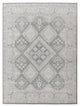 Pacific Ushak 43344 Grey Ivory Transitional Hand Knotted Rug