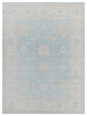 Pacific Ziegler Silk Route  Sky Blue Ivory Transitional