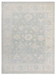 Pacific Ushak Wool Weft  Lt.Grey Ivory Transitional
