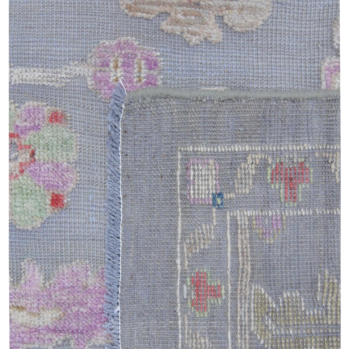 Pacific Dara 43384 Grey Multi Transitional Hand Knotted Rug