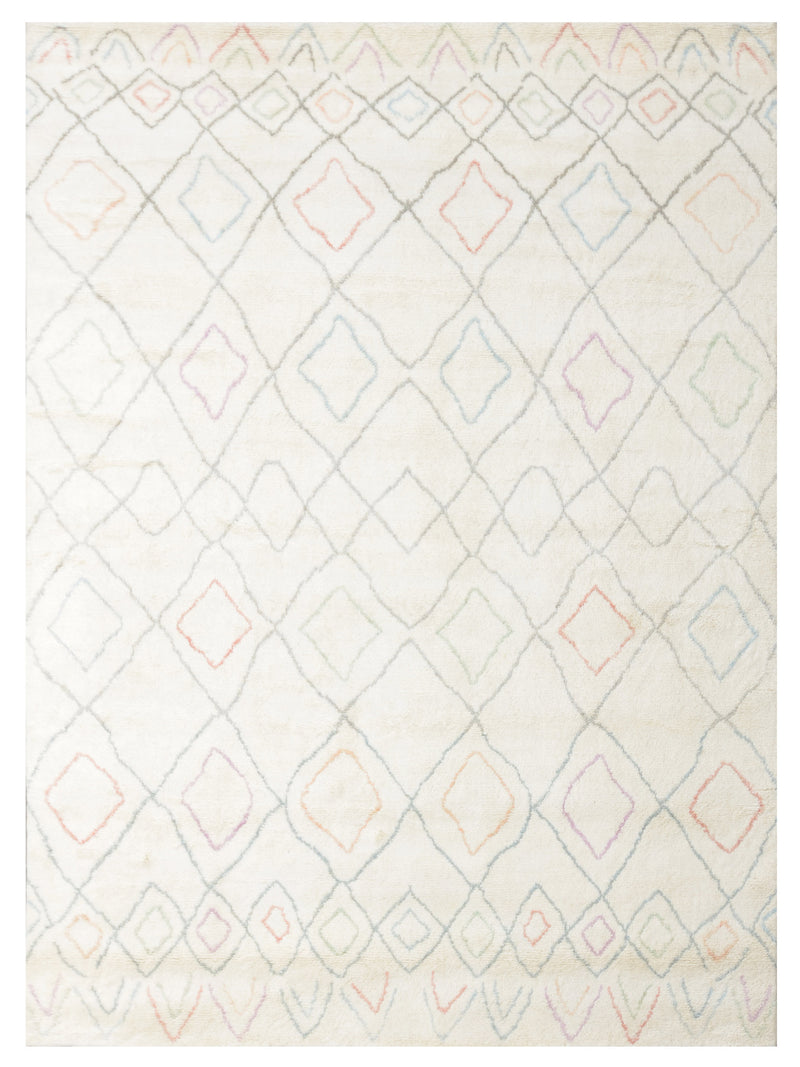 Pacific Moroccan  Ivory Grey Transitional