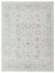 Pacific Ushak Wool Weft  Ivory Lt.Grey Transitional