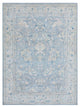 Pacific Ushak Wool Weft  Grey Ivory Transitional