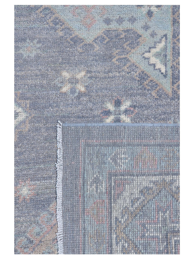 Pacific Ushak 43427 Grey Ivory Transitional Hand Knotted Rug
