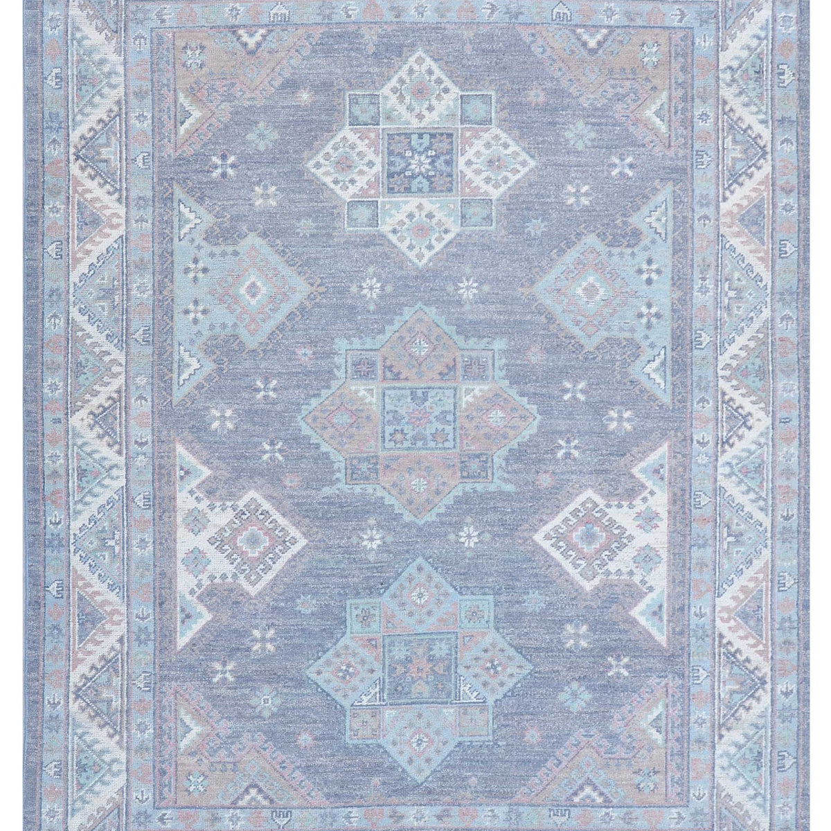 Pacific Ushak  Grey Ivory Transitional