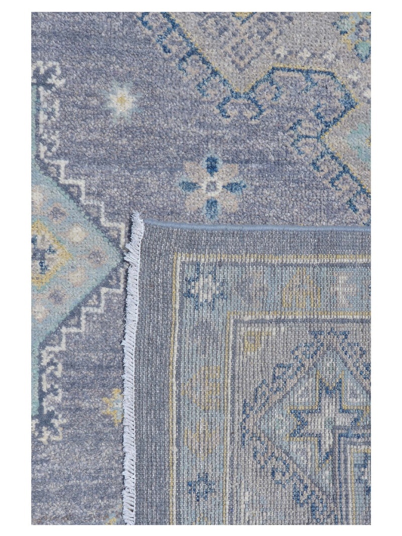 Pacific Ushak 43428 Grey Ivory Transitional Hand Knotted Rug