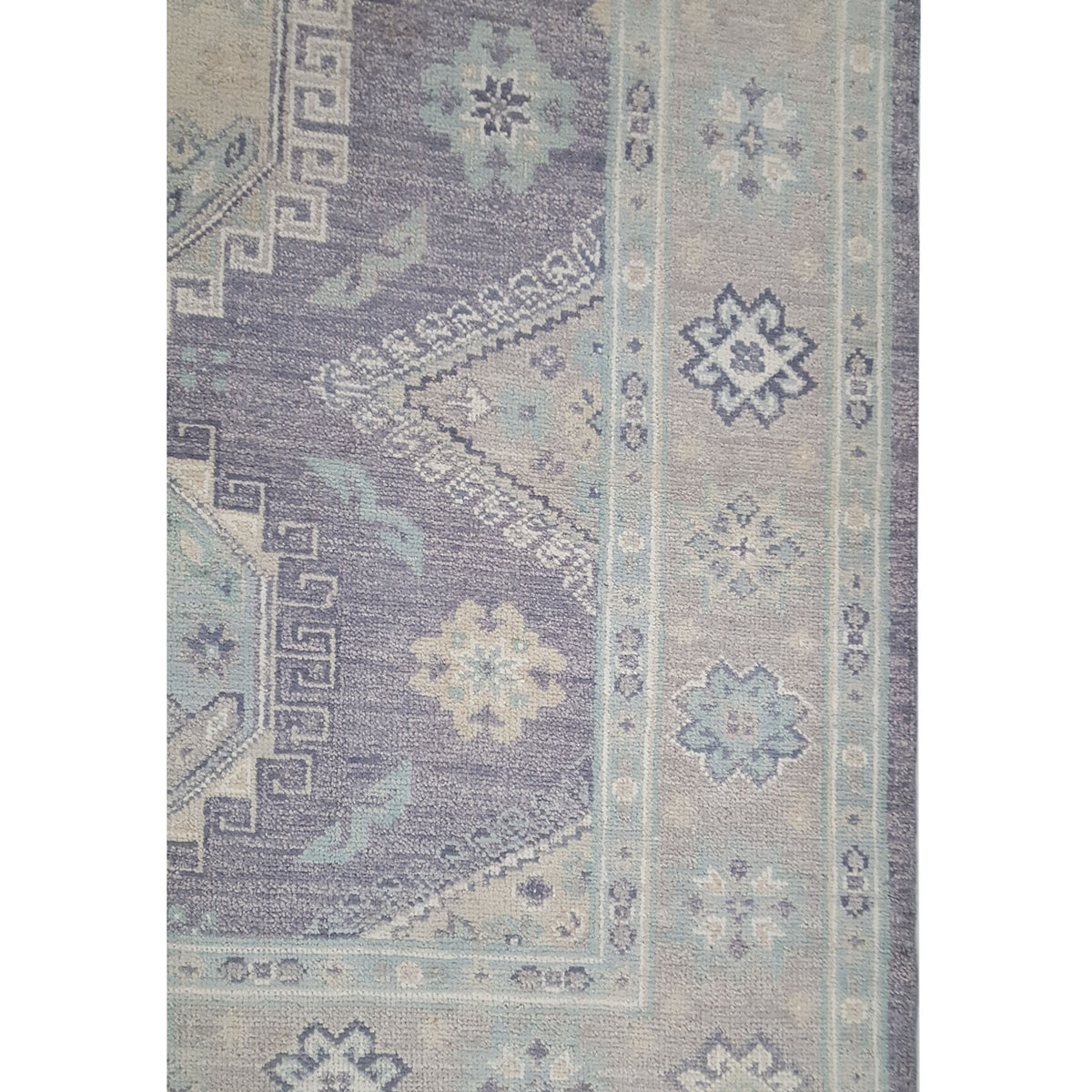 Pacific Ushak 43429 Grey Ivory Transitional Hand Knotted Rug