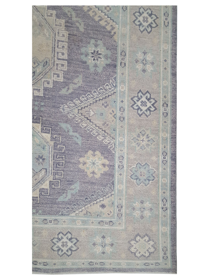 Pacific Ushak 43429 Grey Ivory Transitional Hand Knotted Rug