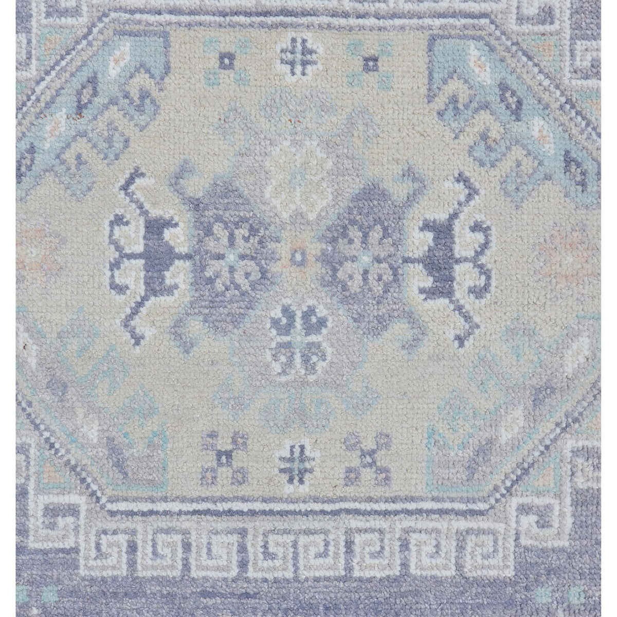 Pacific Ushak 43429 Grey Ivory Transitional Hand Knotted Rug