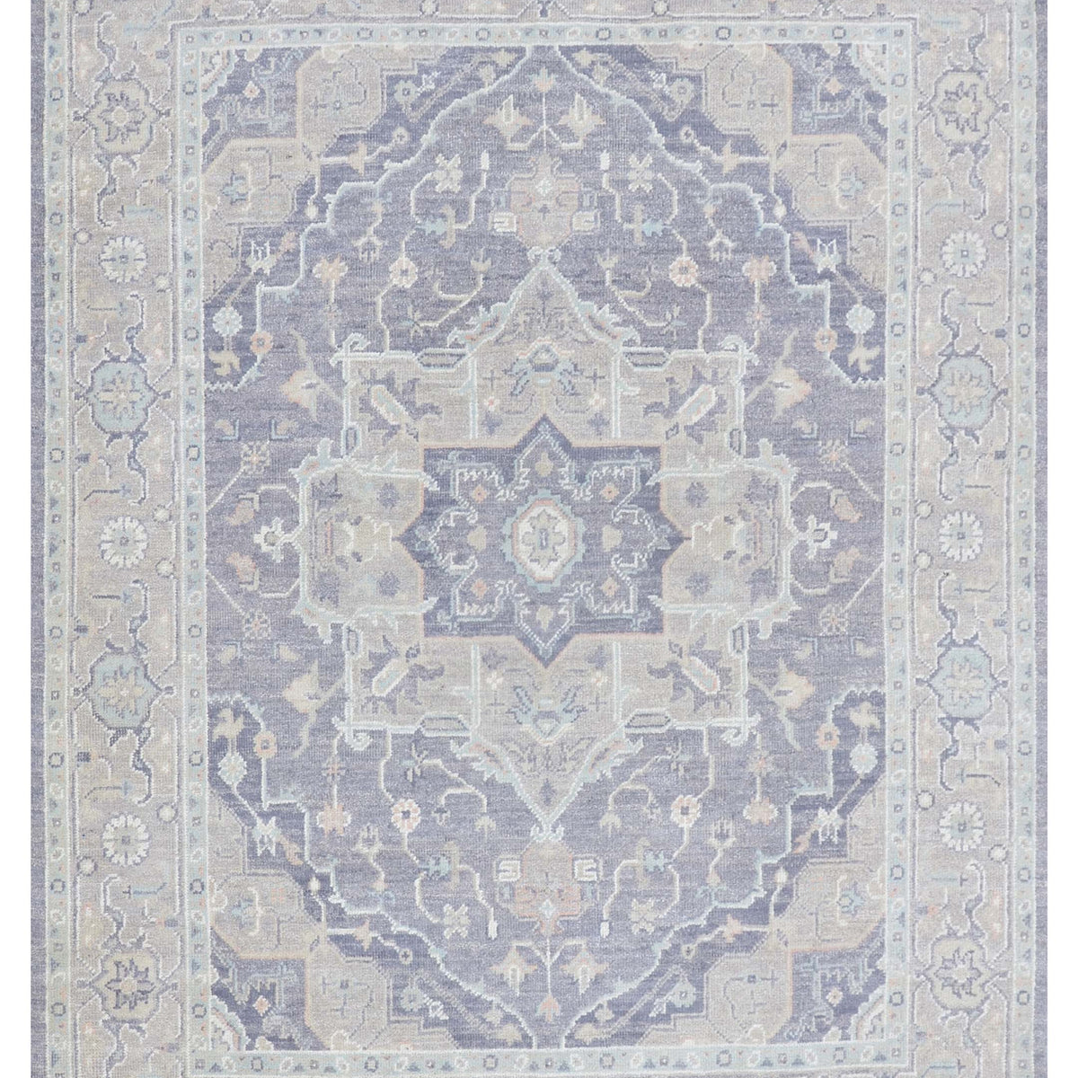 Pacific Ushak  Grey Ivory Transitional