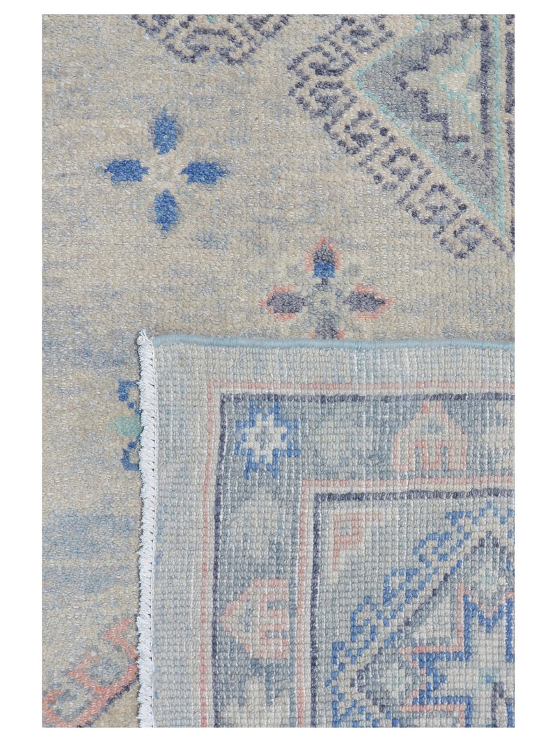 Pacific Ushak 43434 Ivory Grey Transitional Hand Knotted Rug