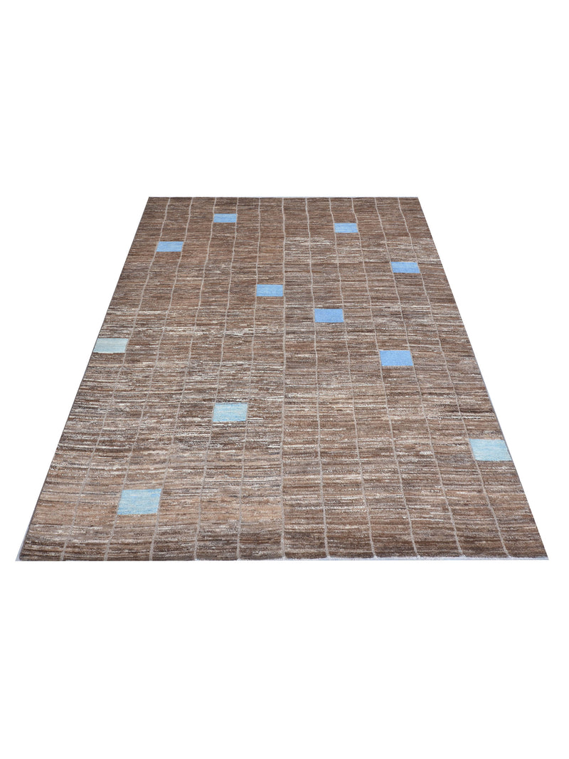 Pacific Moroccan 43438 Natural Natural Transitional Hand Knotted Rug