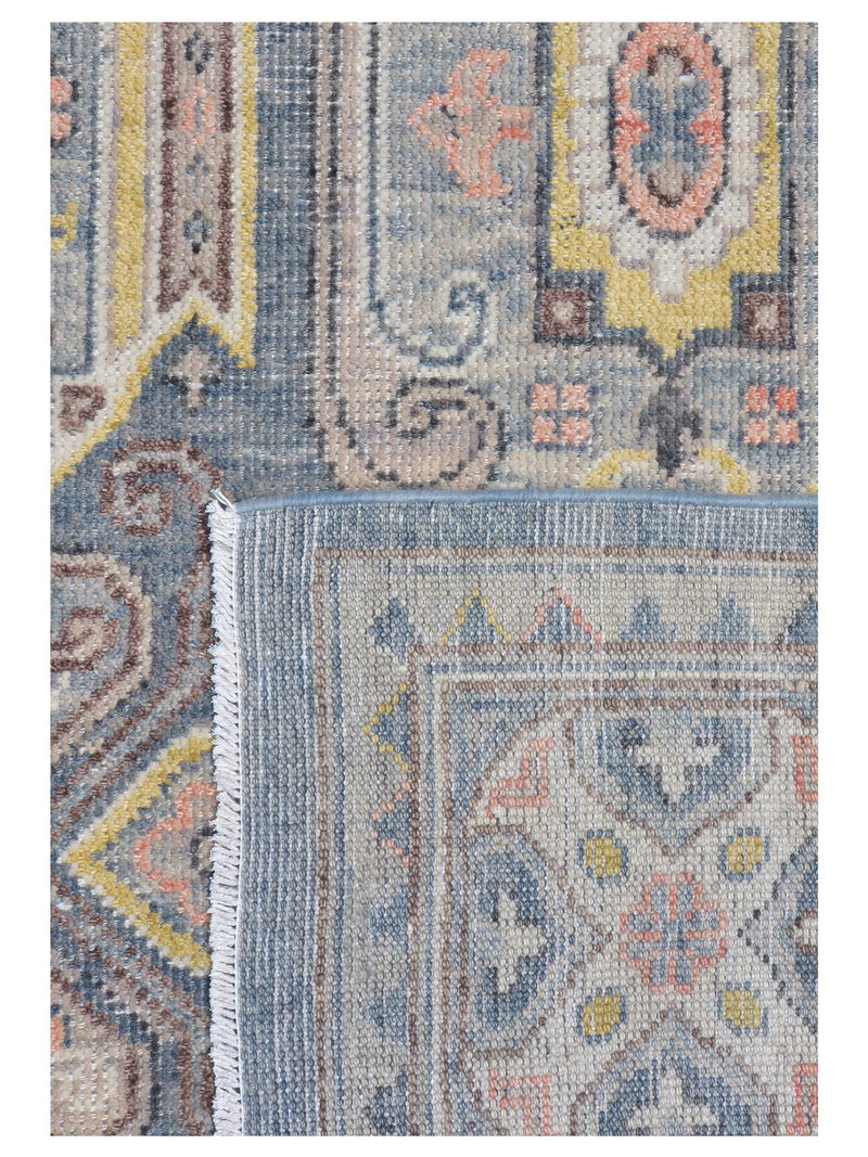 Pacific Ushak 43439 Grey Ivory Transitional Hand Knotted Rug