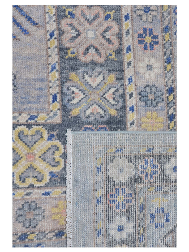 Pacific Ushak 43440 Beige Grey Transitional Hand Knotted Rug