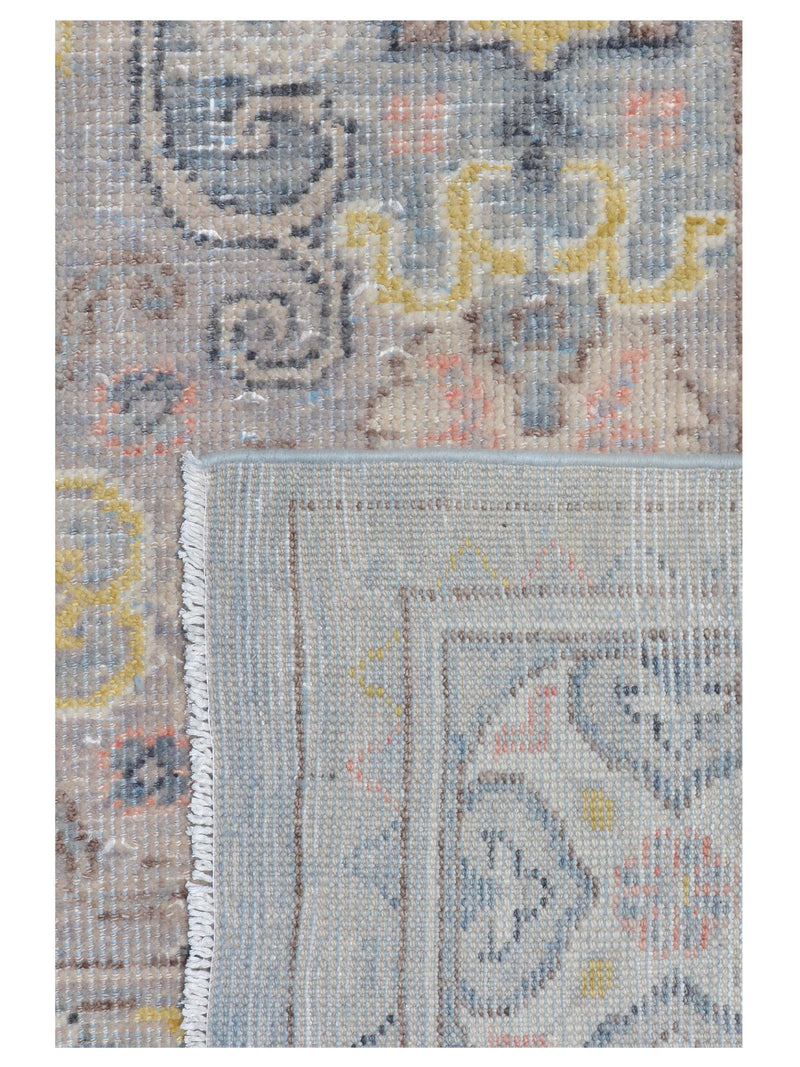 Pacific Ushak 43441 Beige Ivory Transitional Hand Knotted Rug