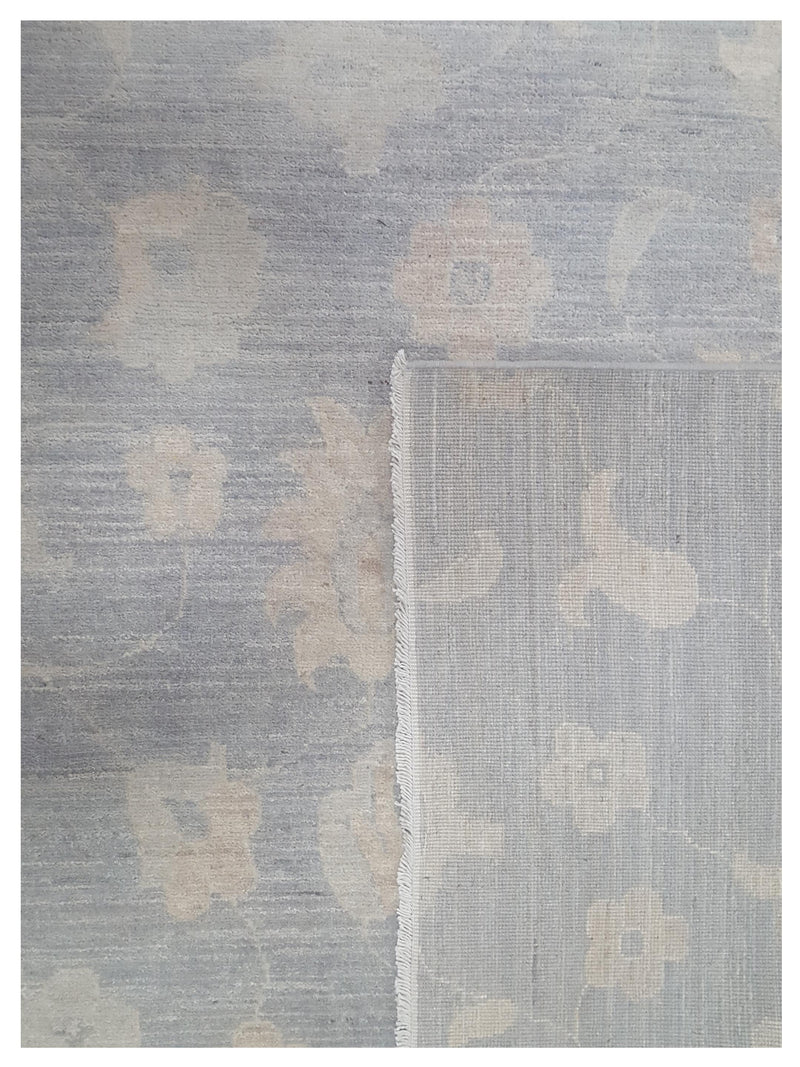 Pacific Ziegler 43450 Grey Grey Transitional Hand Knotted Rug